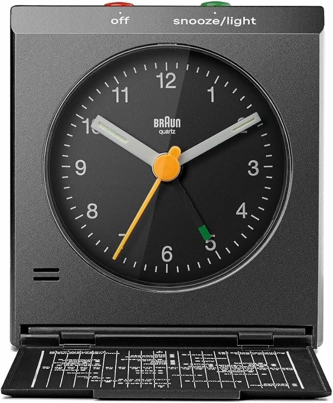 BRAUN BC05B ANALOG ALARMLI MASA SAATİ