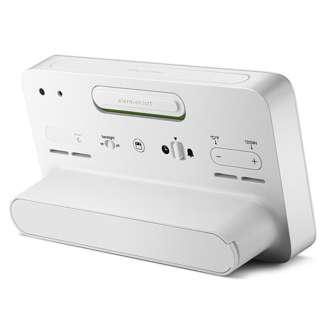 BRAUN BC10W BEYAZ DİJİTAL ALARMLI MASA SAATİ