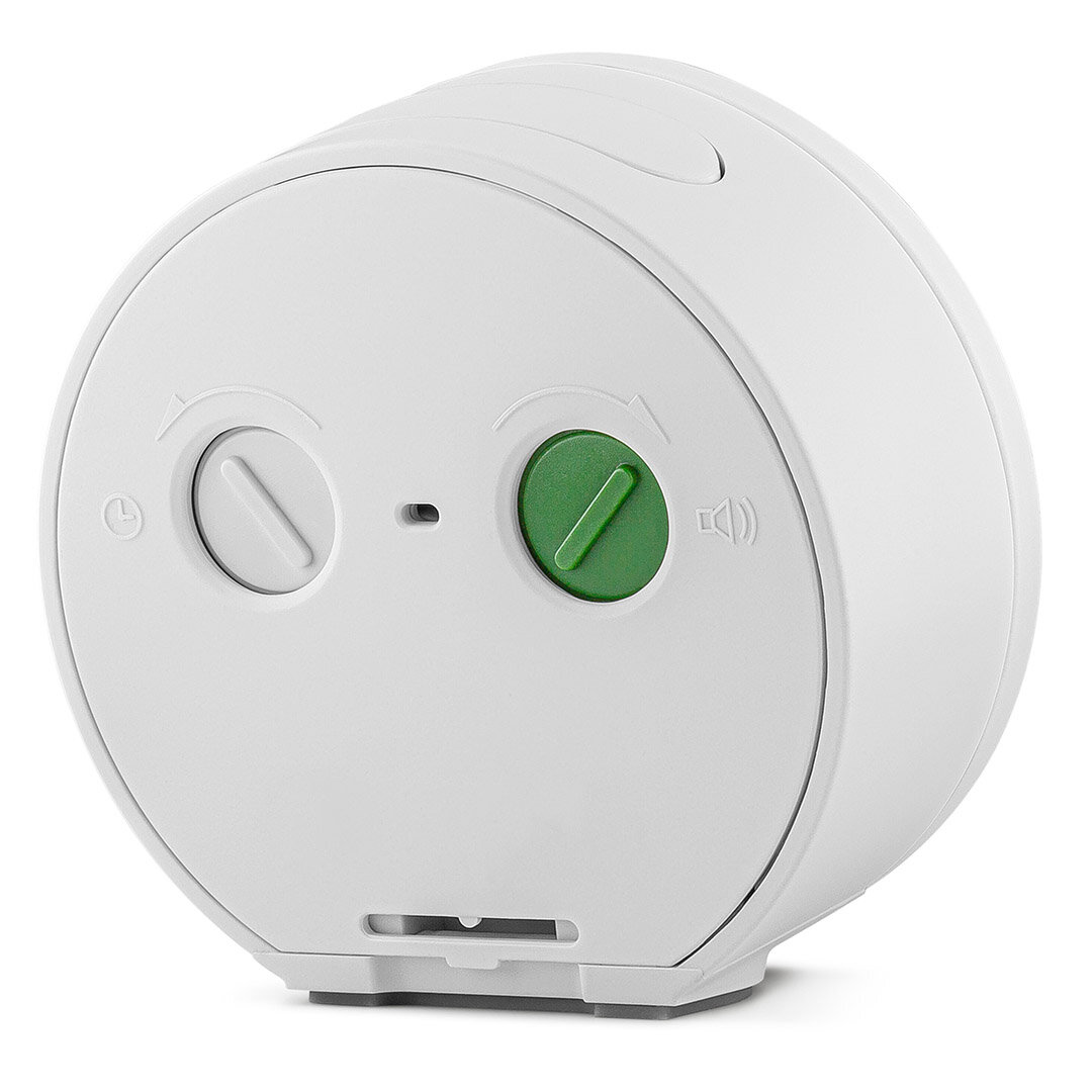 BRAUN BC12W BEYAZ KLASİK ANALOG ALARMLI MASA SAATİ