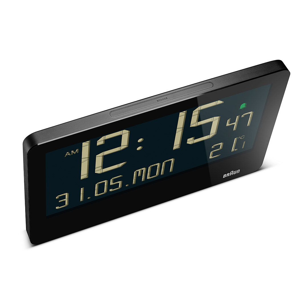 BRAUN BC14B SİYAH DİJİTAL DUVAR SAATİ