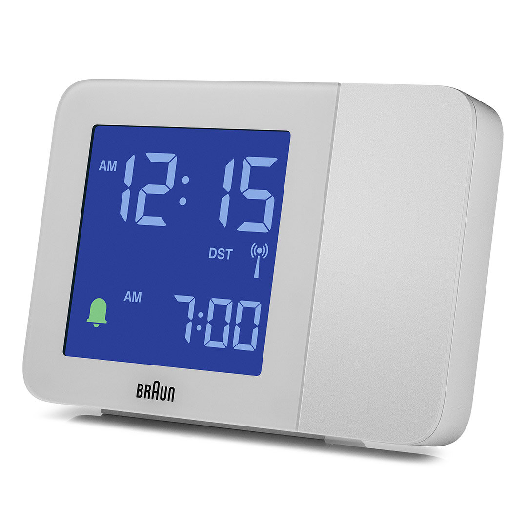 BRAUN BC15W-DCF DİJİTAL PROJEKSİYON ALARMLI MASA SAATİ