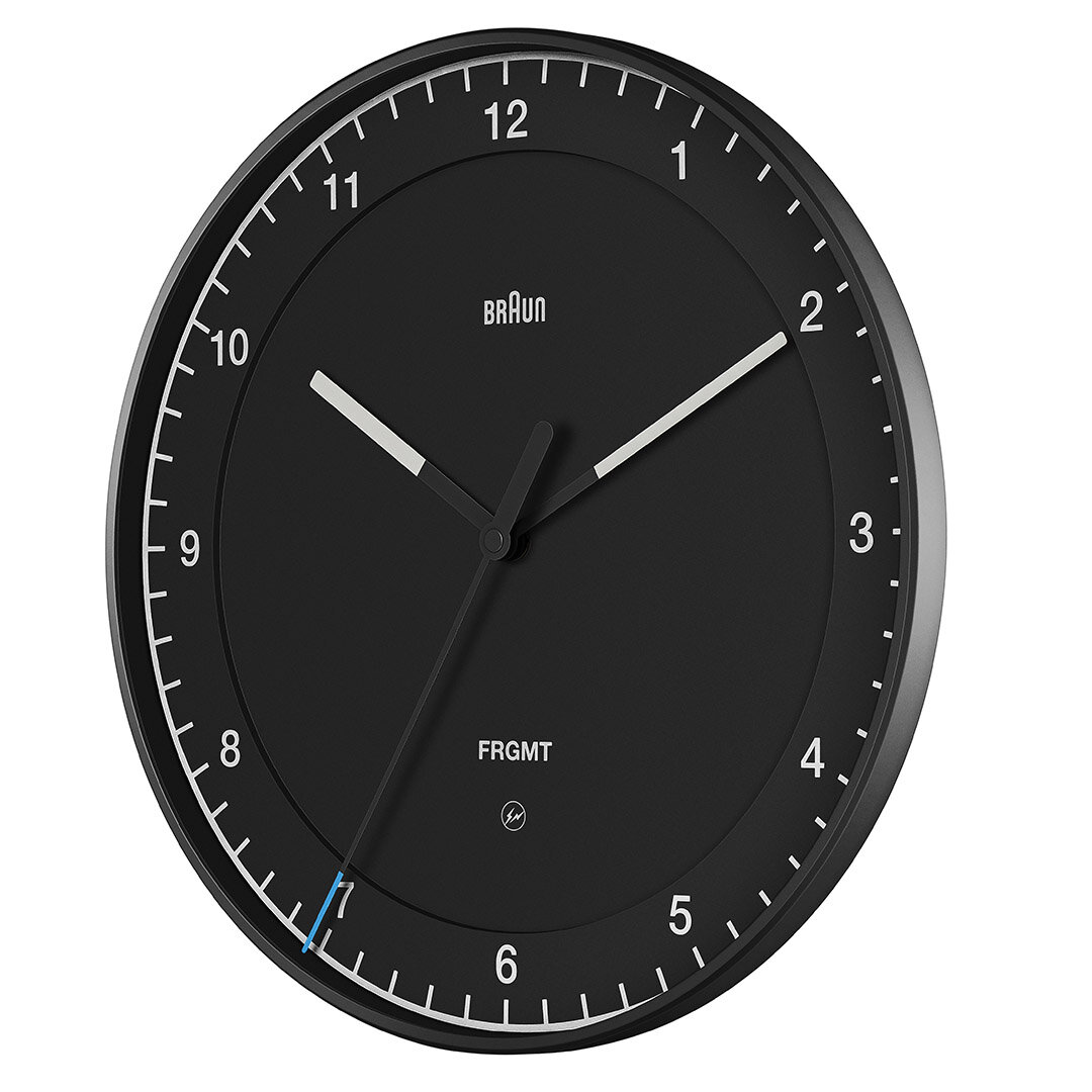 BRAUN BC17B SİYAH DUVAR SAATİ