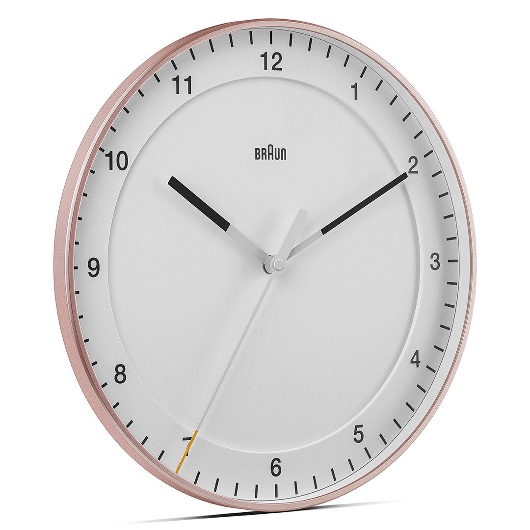 BRAUN BC17PW BEYAZ DUVAR SAATİ