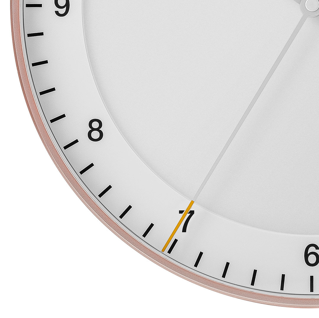 BRAUN BC17PW BEYAZ DUVAR SAATİ