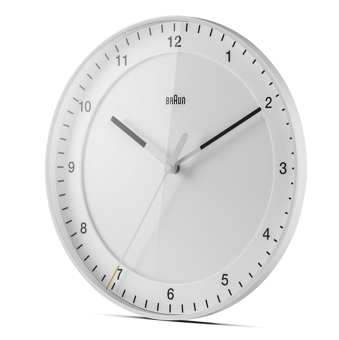 BRAUN BC17W BEYAZ DUVAR SAATİ