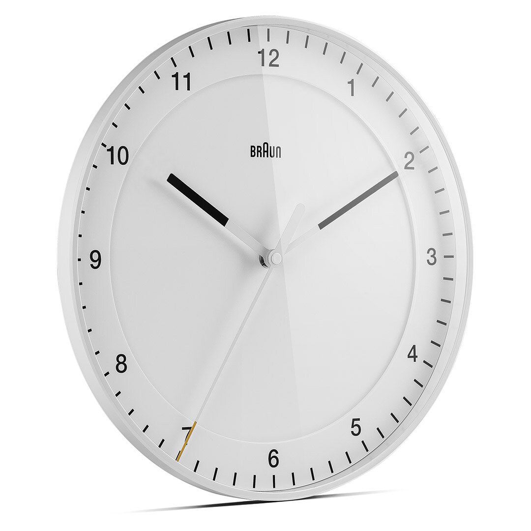 BRAUN BC17W BEYAZ DUVAR SAATİ