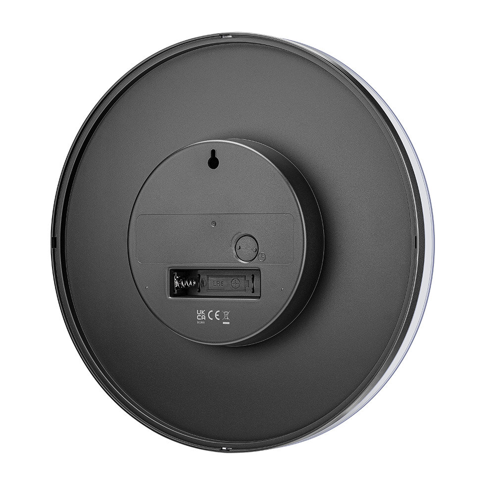 BRAUN BC26B SİYAH ANALOG DUVAR SAATİ
