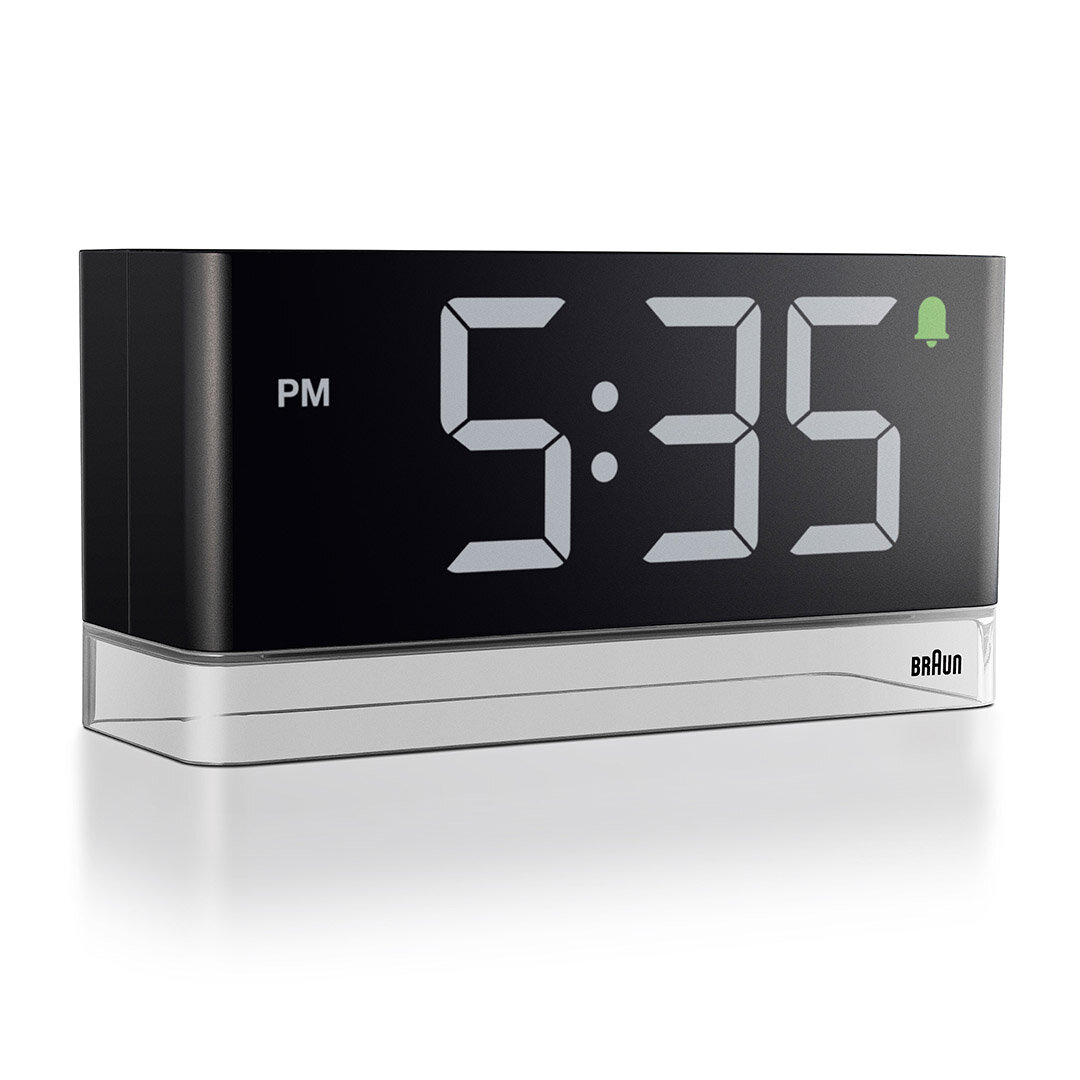 BRAUN BC27BEU LED DİJİTAL ALARMLI MASA SAATİ