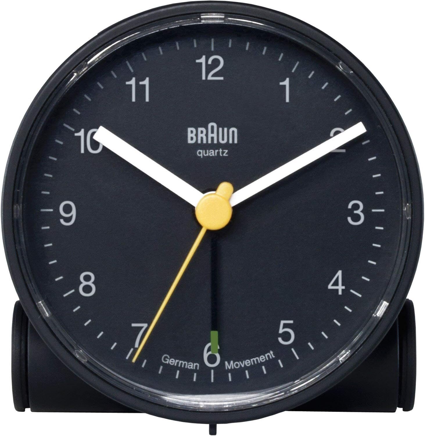BRAUN BNC001BKBK ALARMLI MASA SAATİ SİYAH YUVARLAK