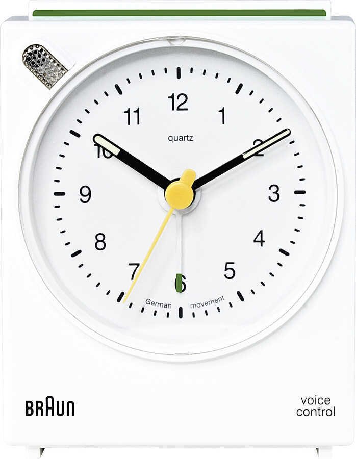 BRAUN BNC004WHWH ALARMLI MASA SAAT BEYAZ SES KONTROL
