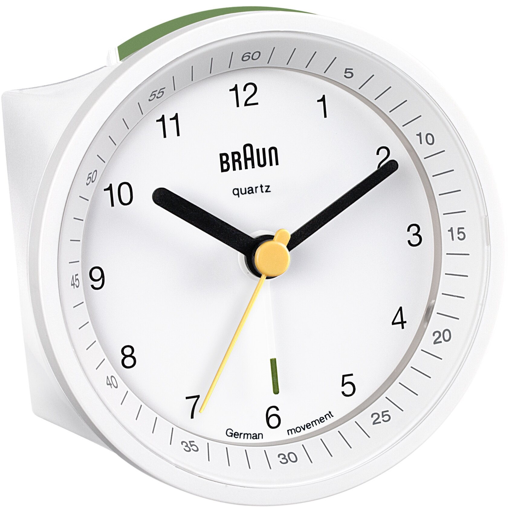 BRAUN BNC007WHWH ALARMLI MASA SAATİ IŞIKLI BEYAZ