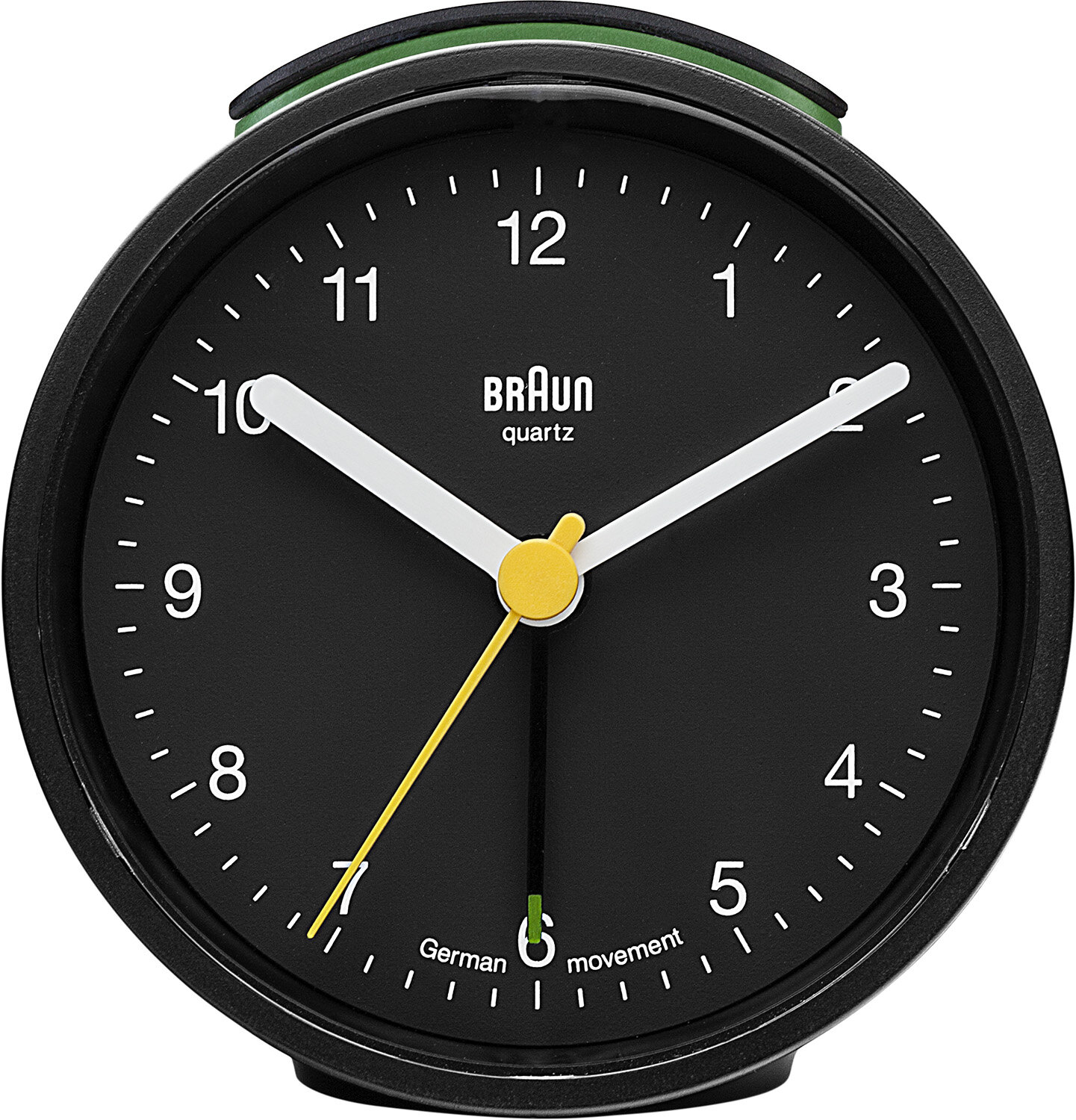 BRAUN BNC012BKBK ALARMLI MASA SAATİ SİYAH YUVARLAK