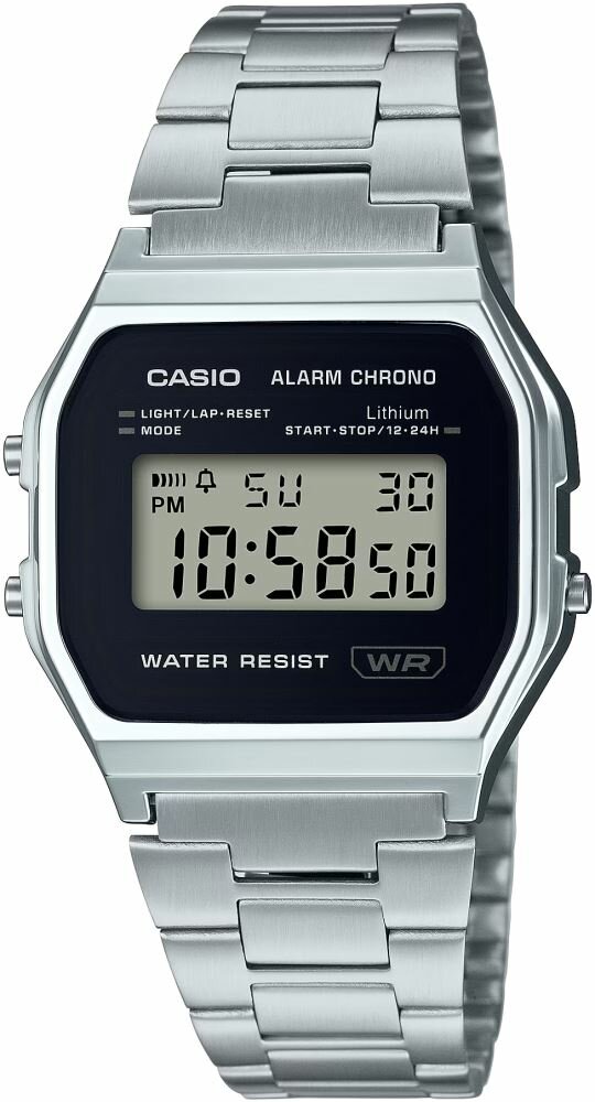 CASIO A158WEA-1DF RETRO ERKEK KOL SAATİ