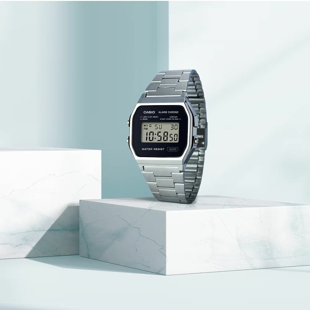 CASIO A158WEA-1DF RETRO ERKEK KOL SAATİ