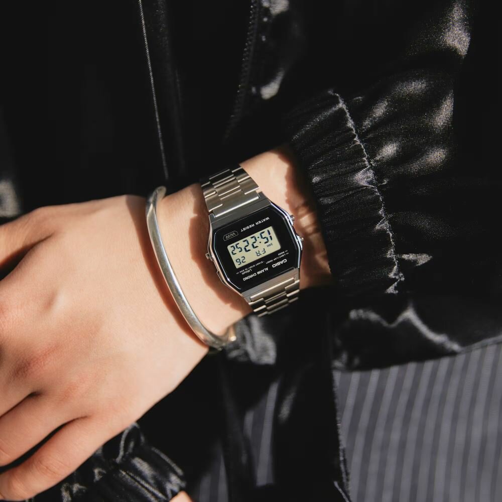 CASIO A158WEA-1DF RETRO ERKEK KOL SAATİ