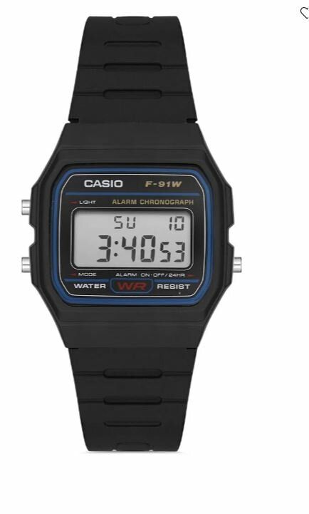 CASIO F-91W-1DG ERKEK KOL SAATİ