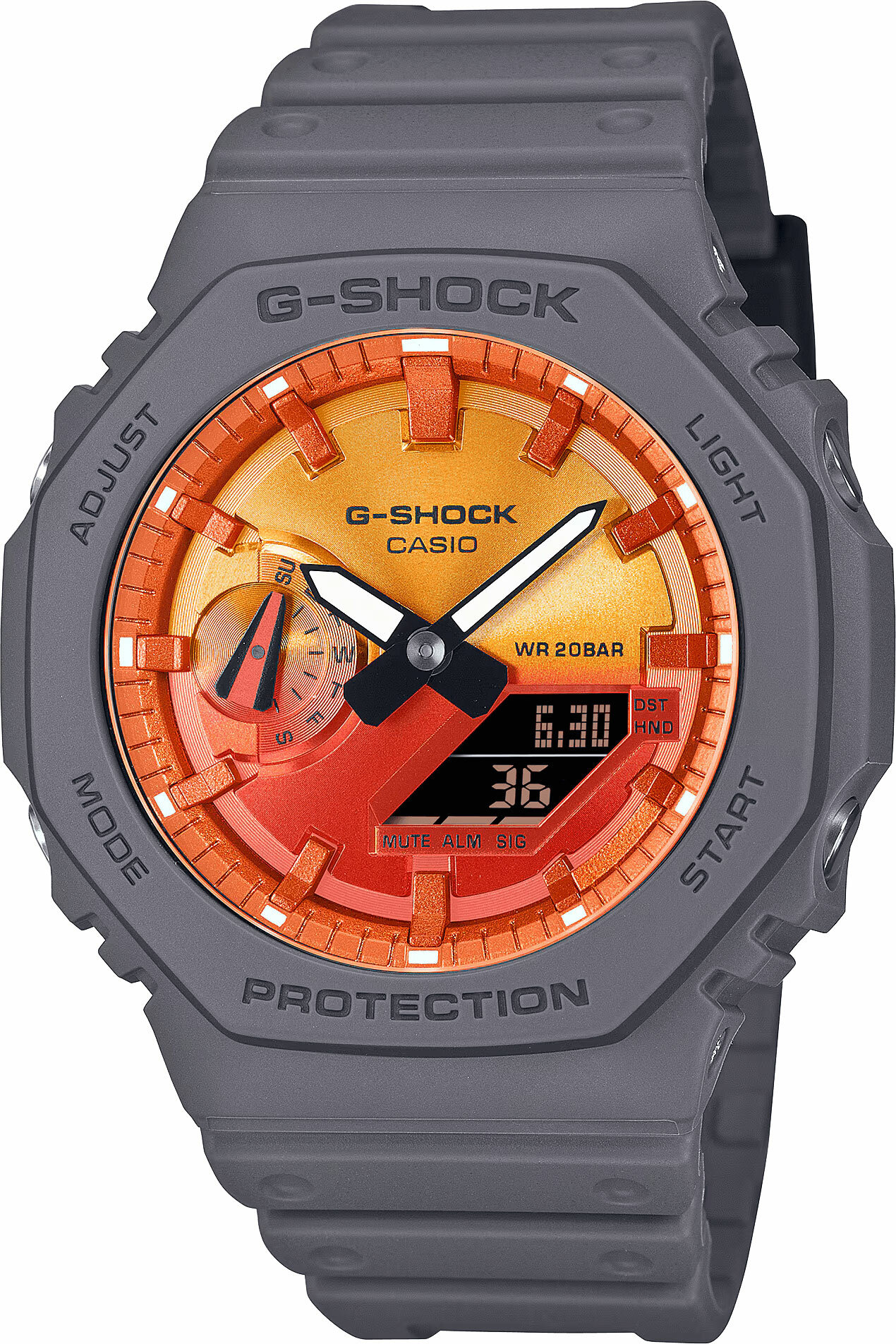 CASIO GA-2100FL-8ADR ERKEK KOL SAATİ