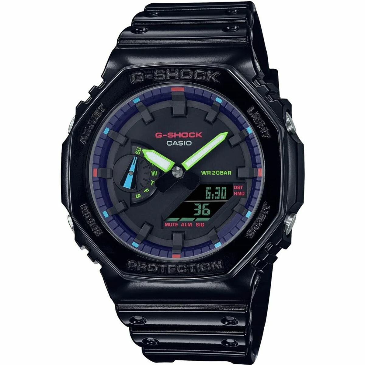 CASIO GA-2100RGB-1ADR ERKEK KOL SAATİ