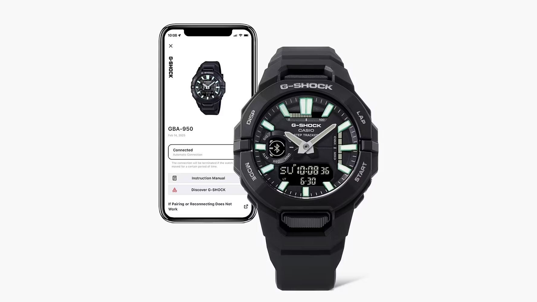 CASIO GBA-950-1ADR ERKEK KOL SAATİ
