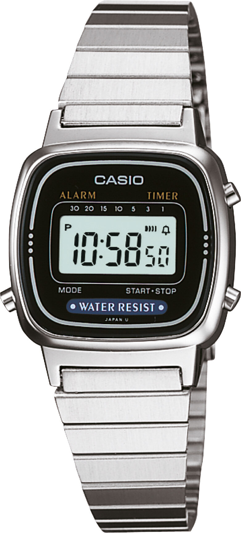CASIO LA670WA-1DF RETRO KADIN KOL SAATİ