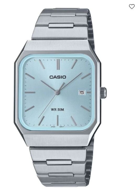 Casio MTP-B185D-2A2VDF Erkek Kol Saati – Çelik Şıklık, Mavi Kadran