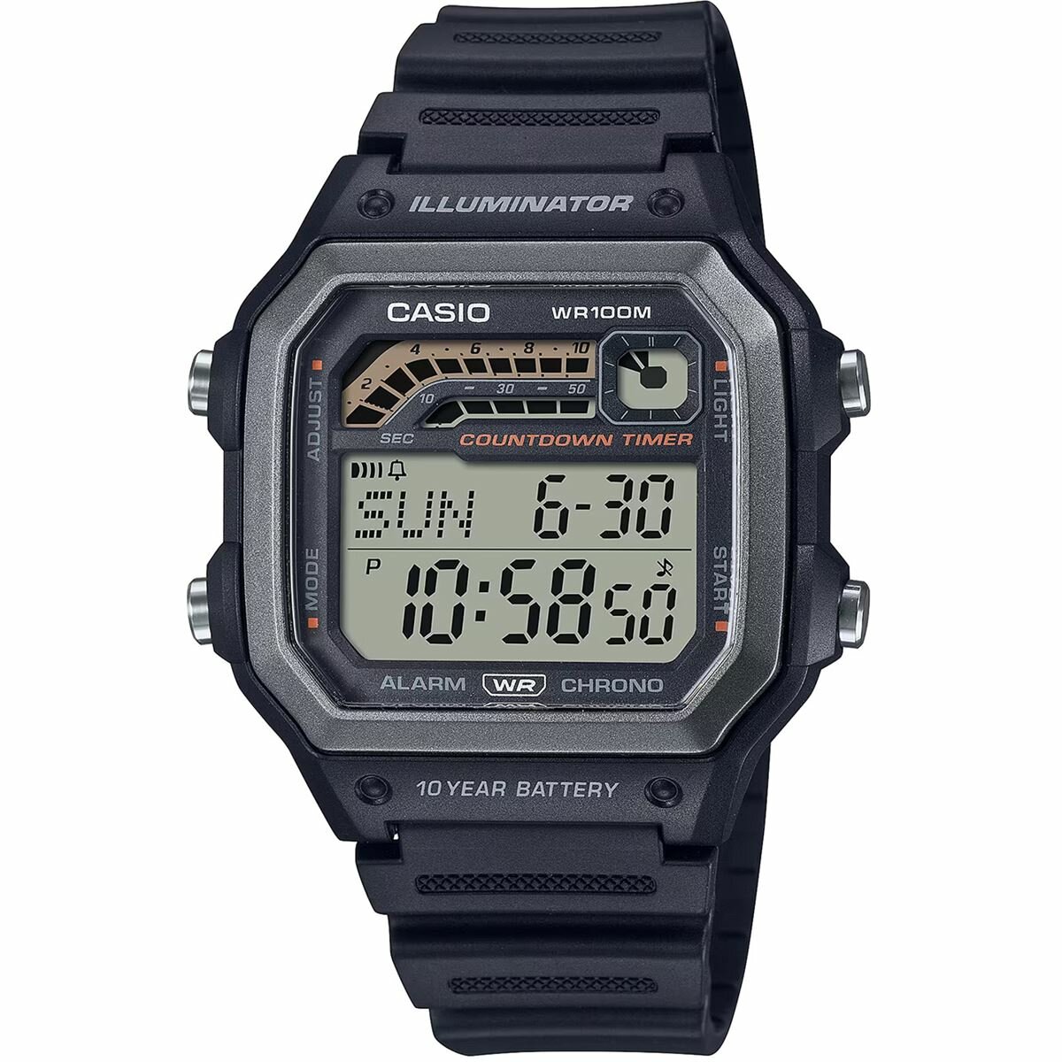 CASIO WS-1600H-1AVDF ERKEK KOL SAATİ
