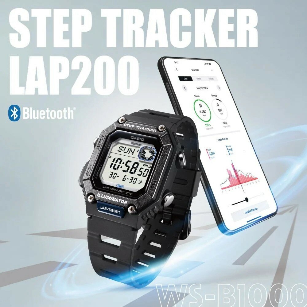 CASIO WS-B1000-1AVDF ERKEK KOL SAATİ