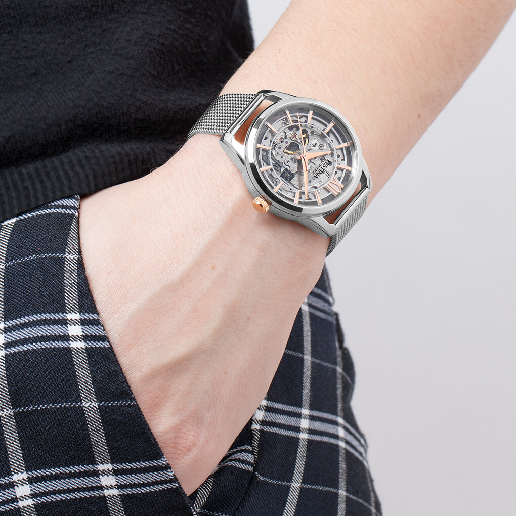 FESTINA F20627/1 AUTOMATIC SKELETON SAPPHIRE KADIN KOL SAATİ