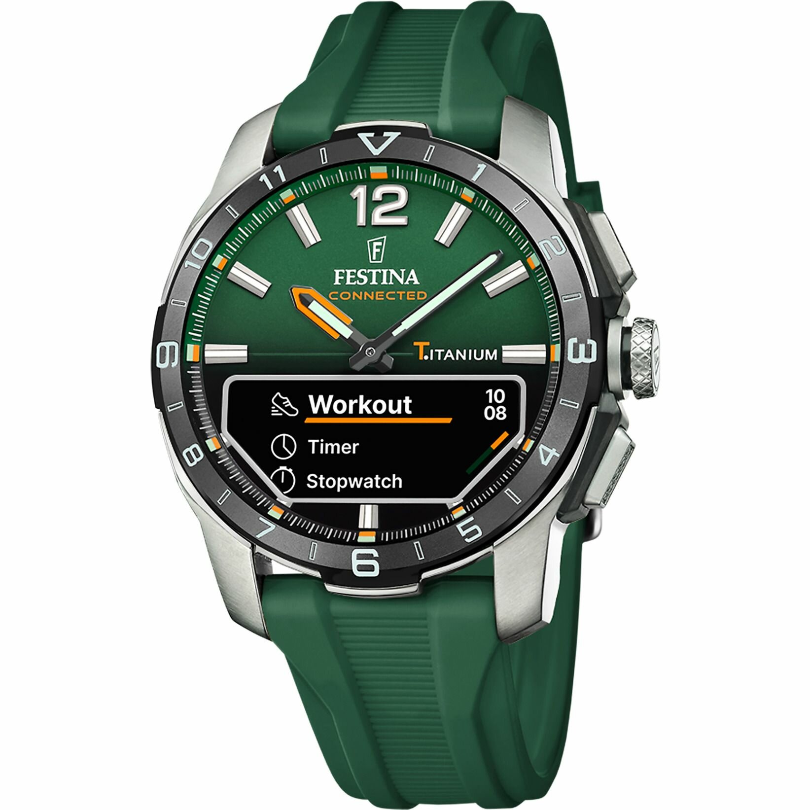 FESTINA F23000/2 CONNECTED D GREEN ERKEK KOL SAATİ