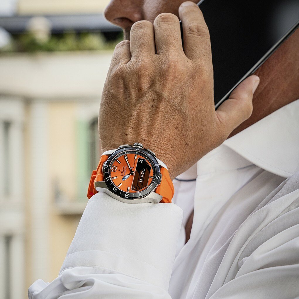 FESTINA F23000/7 CONNECTED D ORANGE ERKEK KOL SAATİ