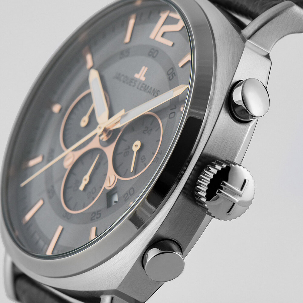 JACQUES LEMANS LUGANO 1-1645L ERKEK KOL SAATİ