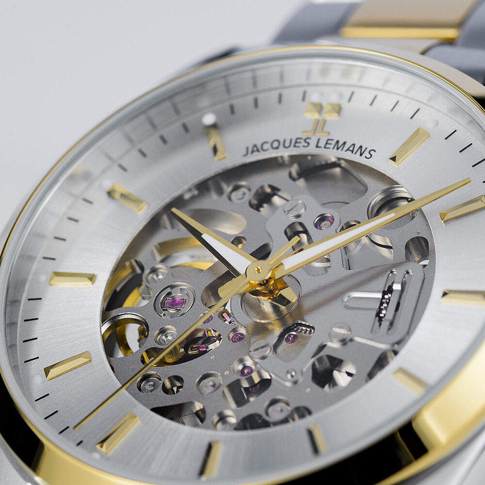 JACQUES LEMANS DERBY AUTOMATIC 1-2087I ERKEK KOL SAATİ