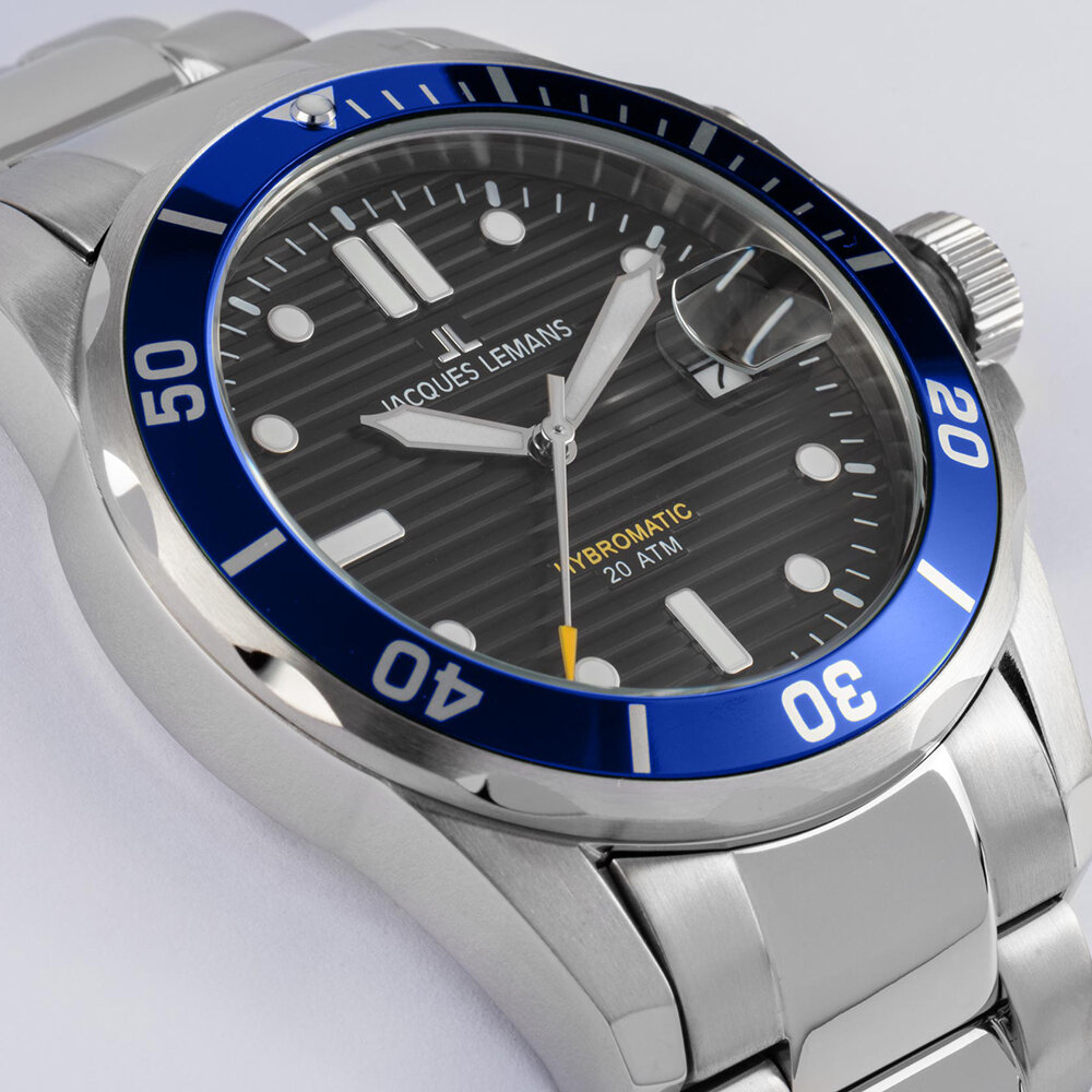 JACQUES LEMANS HYBROMATIC 1-2170J ERKEK KOL SAATİ
