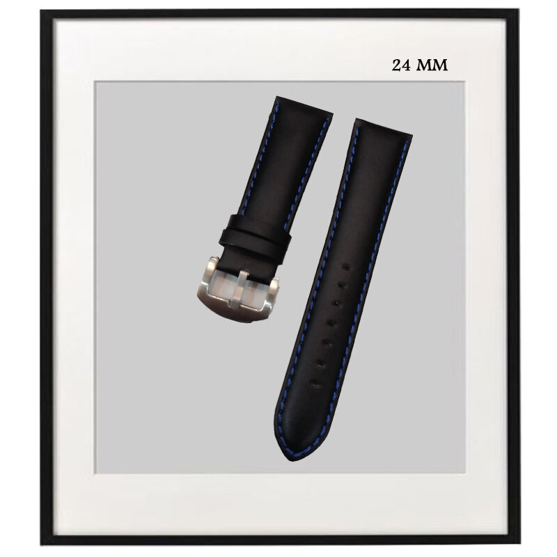 9156BL 24 MM SİYAH KORDON