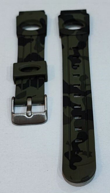 CK-5547GN YEŞİL KAMUFLAJ SİLİKON KORDON