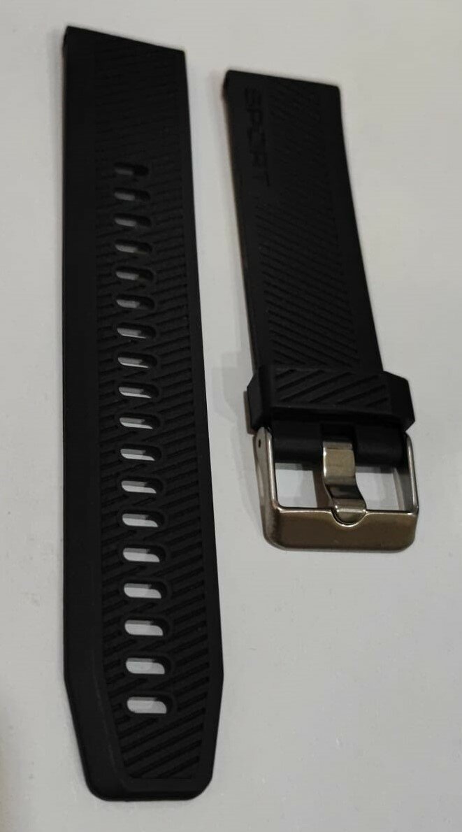 CK-638 20 MM SİYAH SİLİKON KORDON