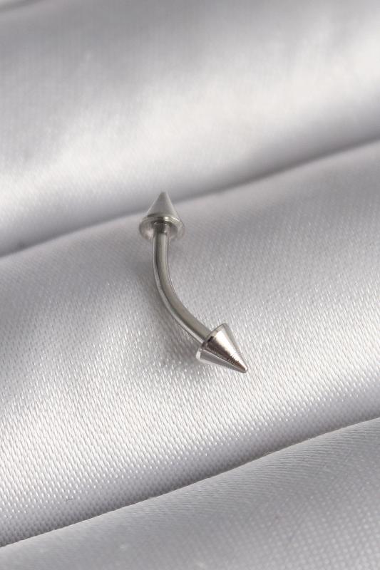 316L Çelik Gümüş Renk Çivi Model Piercing