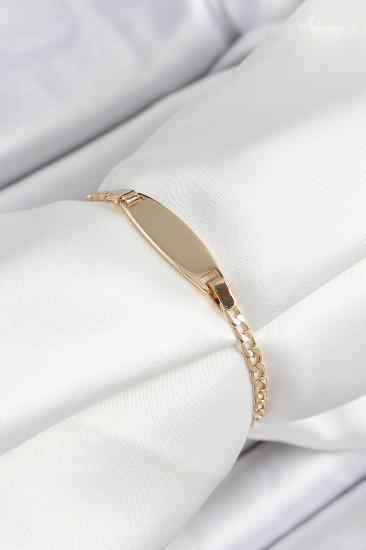 Pirinç Oval Model Gold Renk Xuping Bebek Künyesi