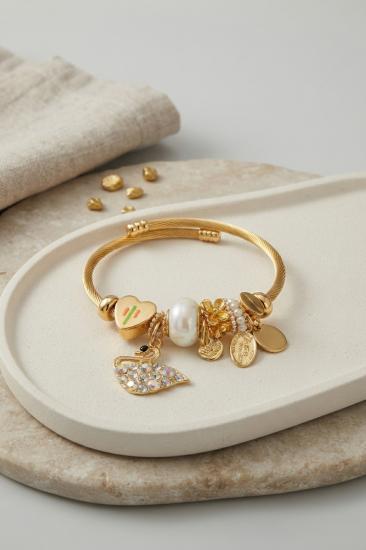 Swan Model Charmlı Bileklik