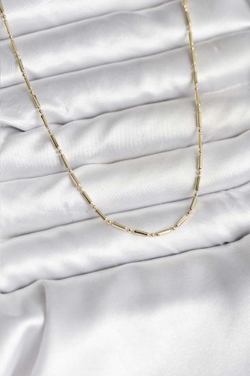 14K Gold Renk Kaplama Zincir Model CM Kadın Kolye