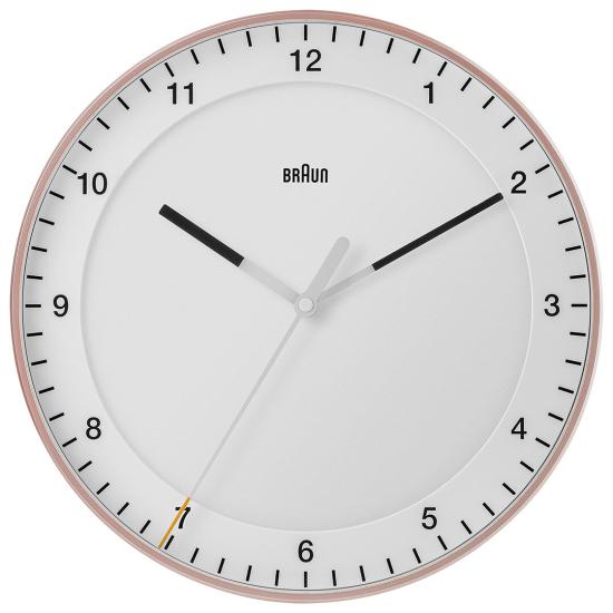 BRAUN BC17PW BEYAZ DUVAR SAATİ