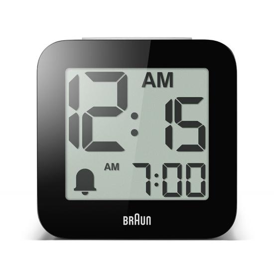 BRAUN BC25WP BEYAZ TIME SPEAKING DİJİTAL ALARMLI MASA SAATi