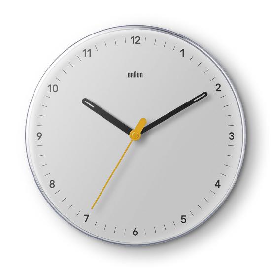 BRAUN BC26W BEYAZ ANALOG DUVAR SAATİ