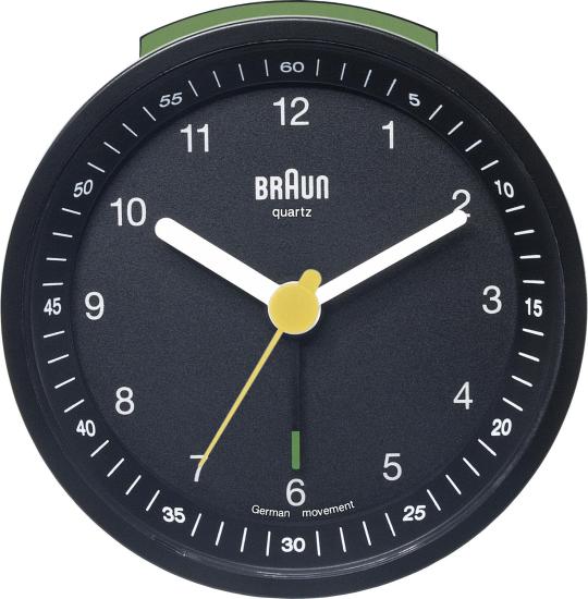 BRAUN BNC007BKBK ALARMLI MASA SAATİ IŞIKLI SİYAH