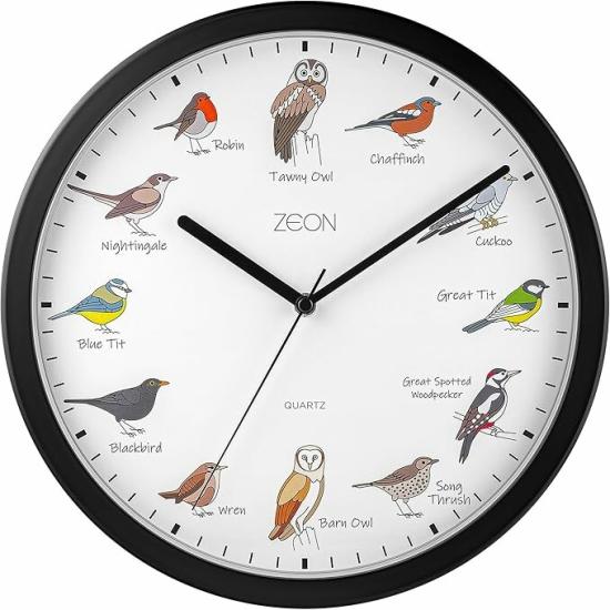 ZEON CE4558B ANALOG DUVAR SAATİ
