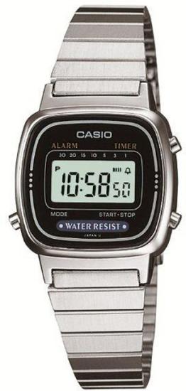 CASIO LA670WD-1DF RETRO KADIN KOL SAATİ