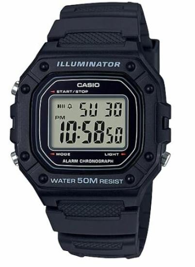 CASIO W-218H-1AVDF ERKEK KOL SAATİ