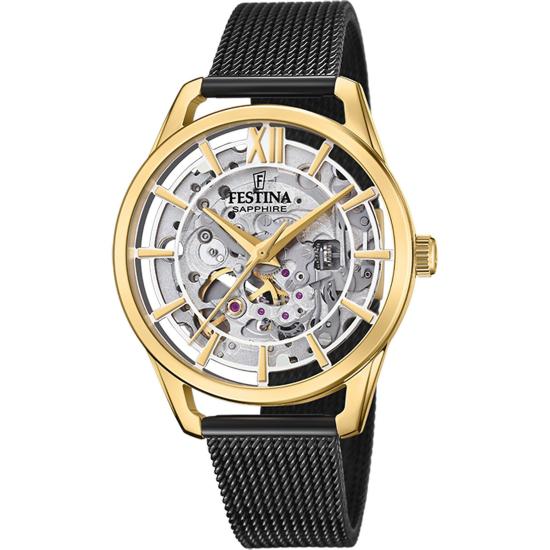 FESTINA F20629/2 AUTOMATIC SKELETON SAPPHIRE KADIN KOL SAATİ