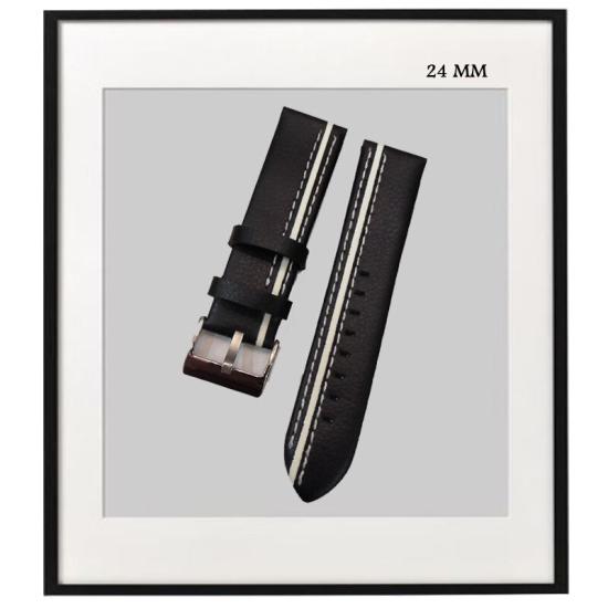 9148BK 24 MM SİYAH KORDON