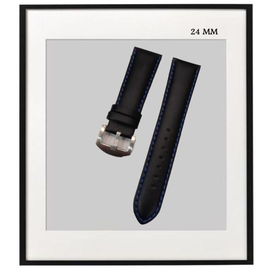 9156BL 24 MM SİYAH KORDON